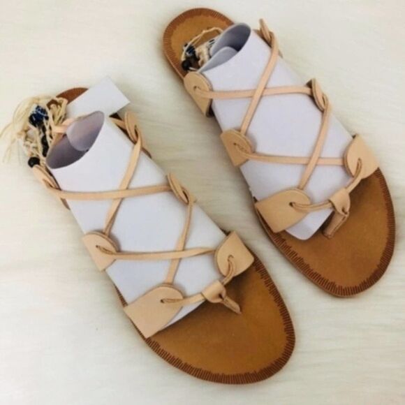 DOLCE VITA Jalen Ankle Tie Sandals - Picture 3 of 5